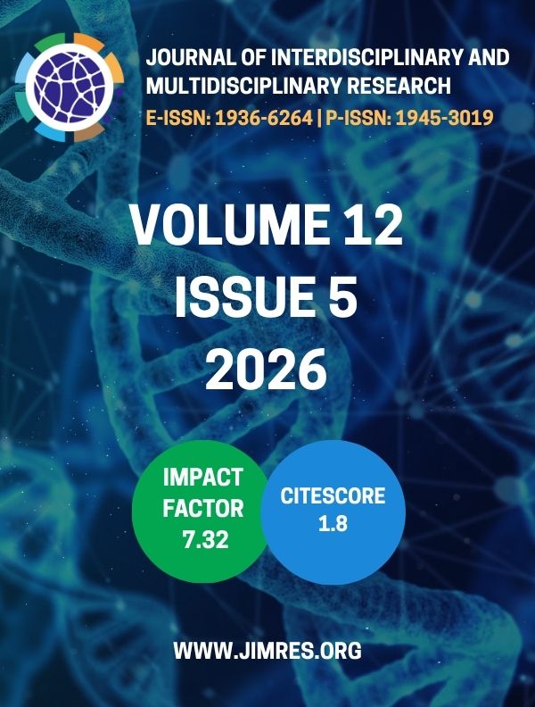 					View Vol. 12 No. 5 (2026): Vol. 12 No. 5 (2026): JIMRES, Volume 12, Issue 5, 2026
				